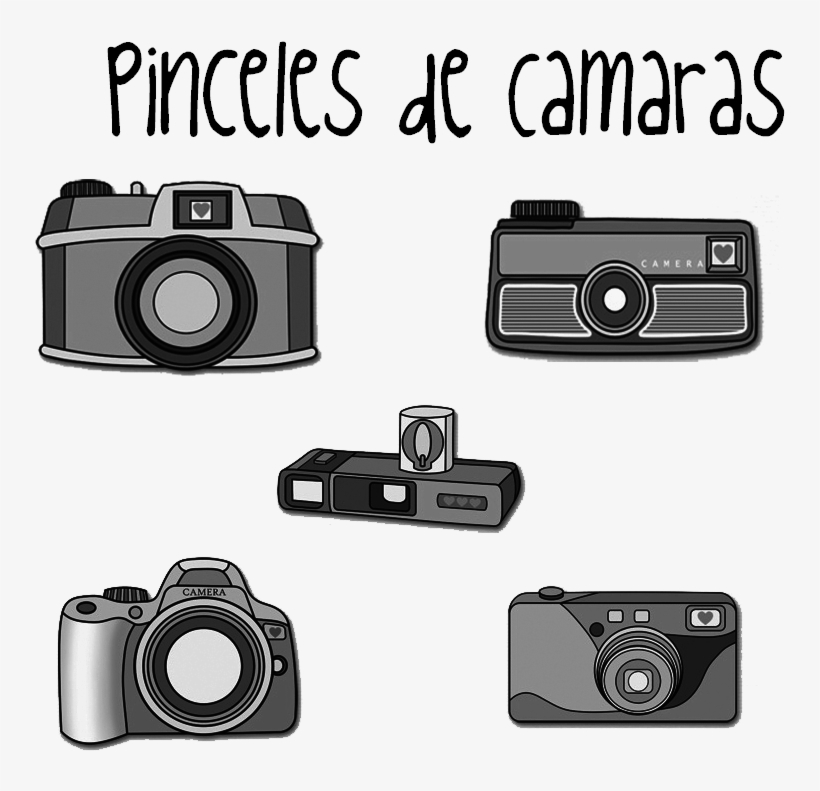 Brushes De Camaras Hermosisimas - Mirrorless Interchangeable-lens Camera, transparent png #8158777