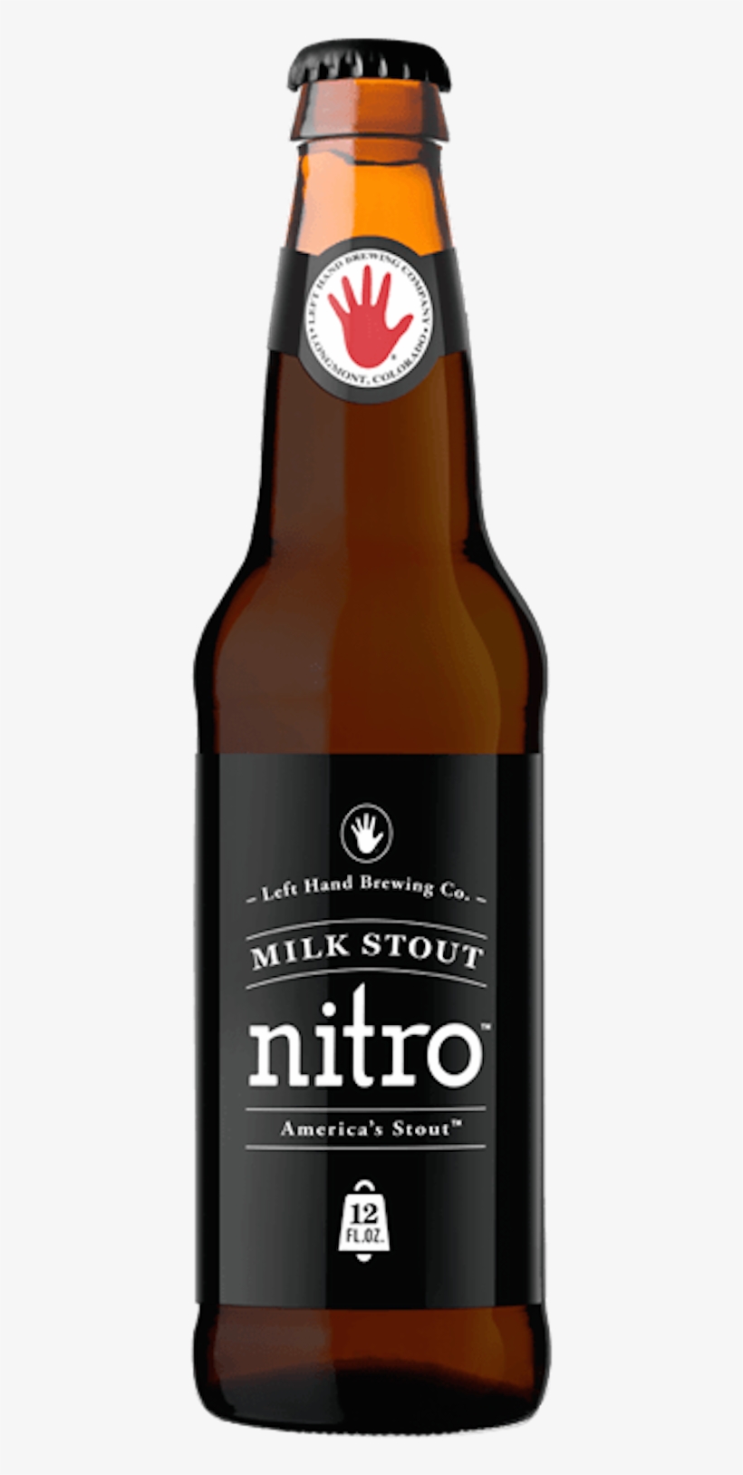 Lefthand Nitro - Left Hand Nitro Milk Stout, transparent png #8159404