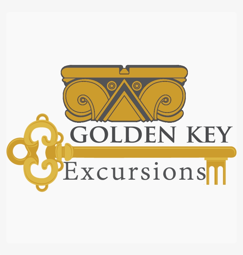 Gkelogosmall Golden Key Excursions - Illustration, transparent png #8159546
