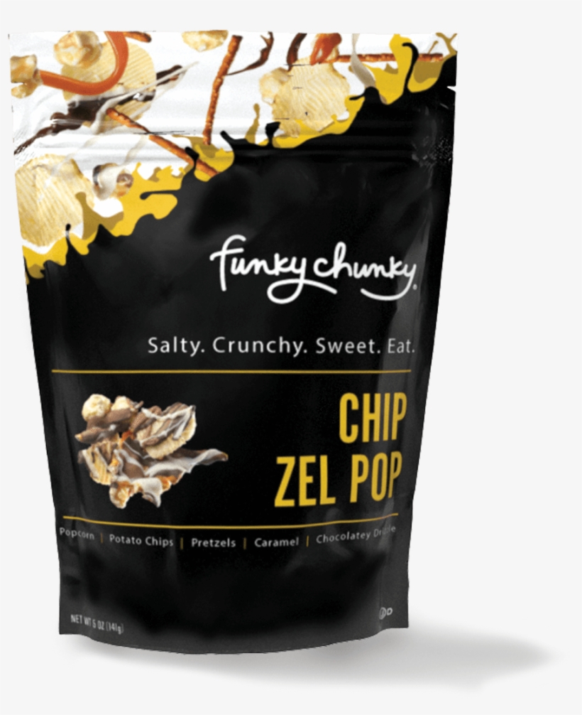 Chip Zel Pop 5 Oz Simple Funky Chunky - Funky Chunky Chip Zel Pop, transparent png #8160412