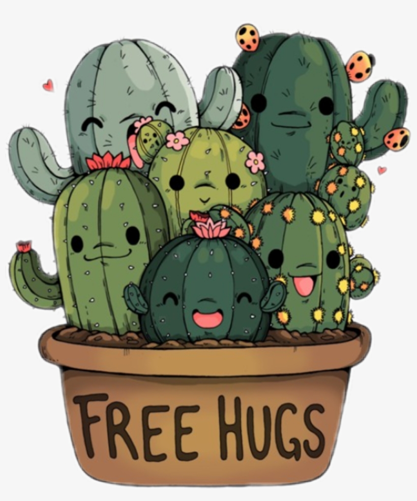 Free Hugs Cactus, transparent png #8160587