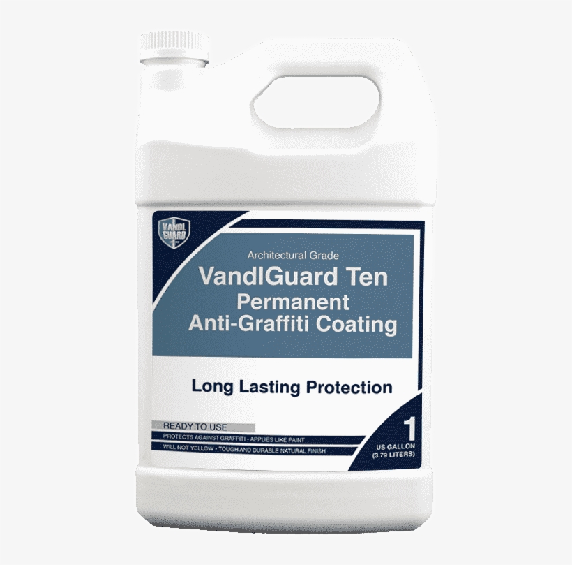 Vandlguard Ten Anti-graffiti Coating - Vandlguard Anti Graffiti Coating, transparent png #8160725