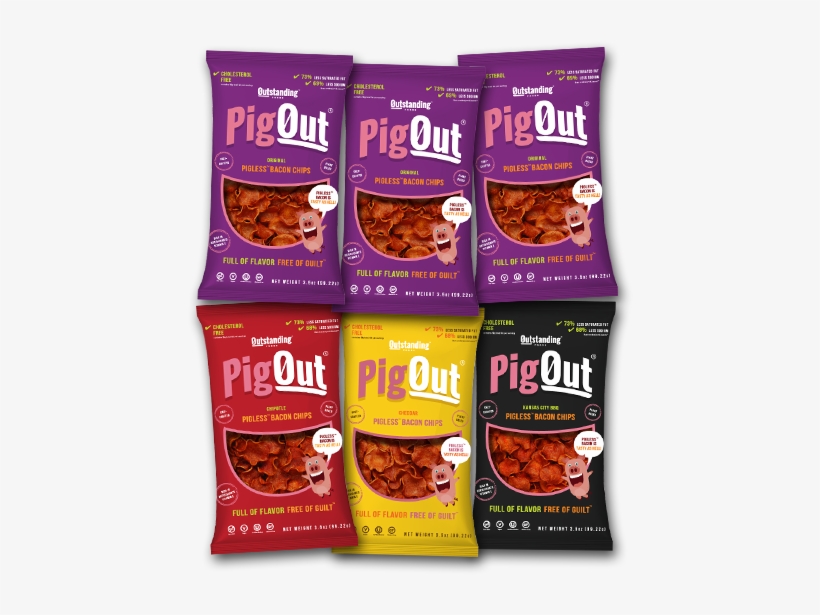 Pig Out Chips - Convenience Food, transparent png #8161111