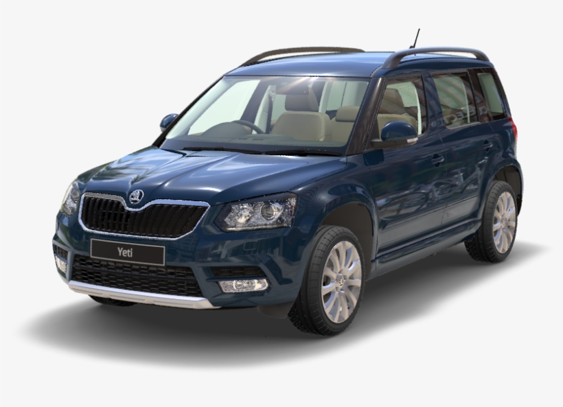 Pacific Blue 0 Skoda Yeti Outdoor Black Free Transparent Png Download Pngkey