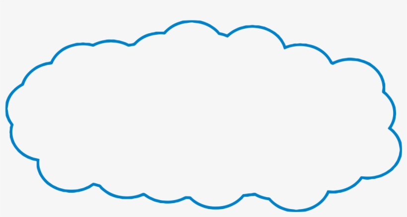 Blue Cloud Hi Vectorized, transparent png #8161151