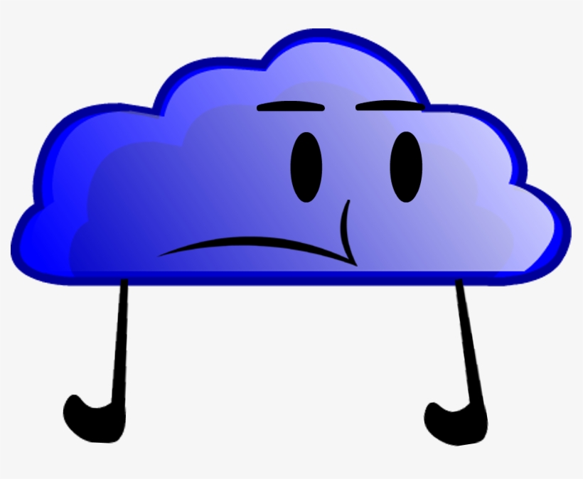 Blue Cloud - Inanimate Objects Blue Cloud, transparent png #8161230