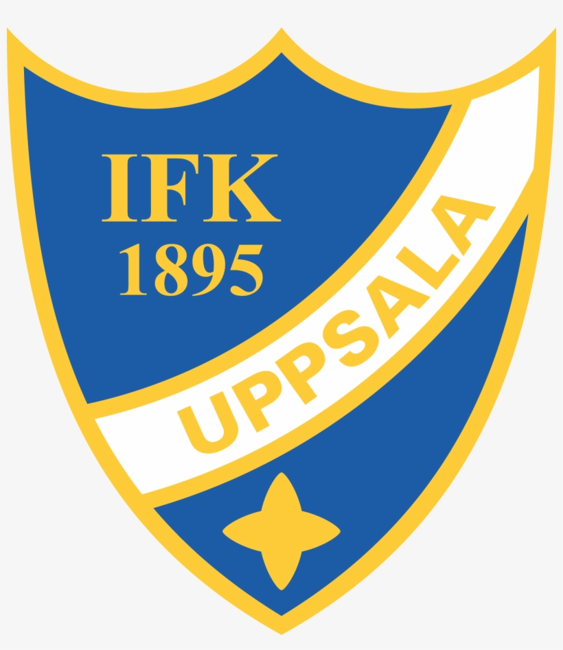 Ifk Uppsala-logo 2012 - Football Logo Template Png, transparent png #8161294