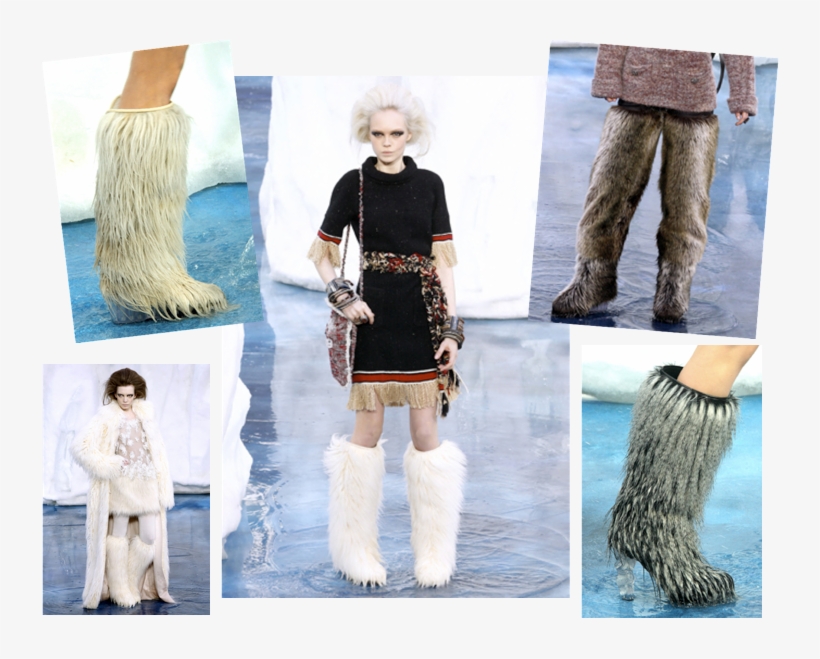 Kill The Yeti - New Fashion Flat Faux Fur Furry Eskimo Big Winter Yeti, transparent png #8162012