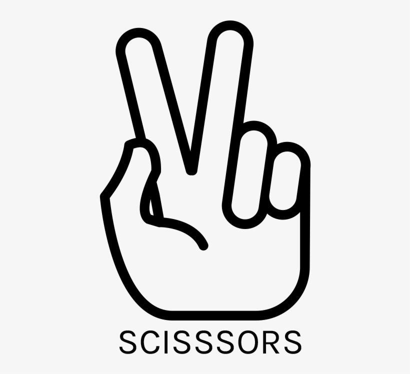 Rock Paper Scissors, transparent png #8162091