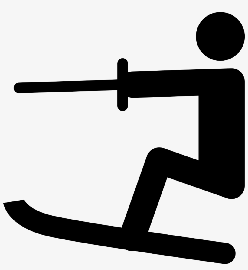 Png File - Water Ski Icon Png, transparent png #8162135