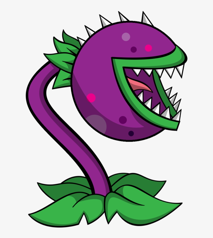 Tag Recorte Digital Chomper Plantas X Zumbis - Plantas Vs Zombies Png, transparent png #8162146