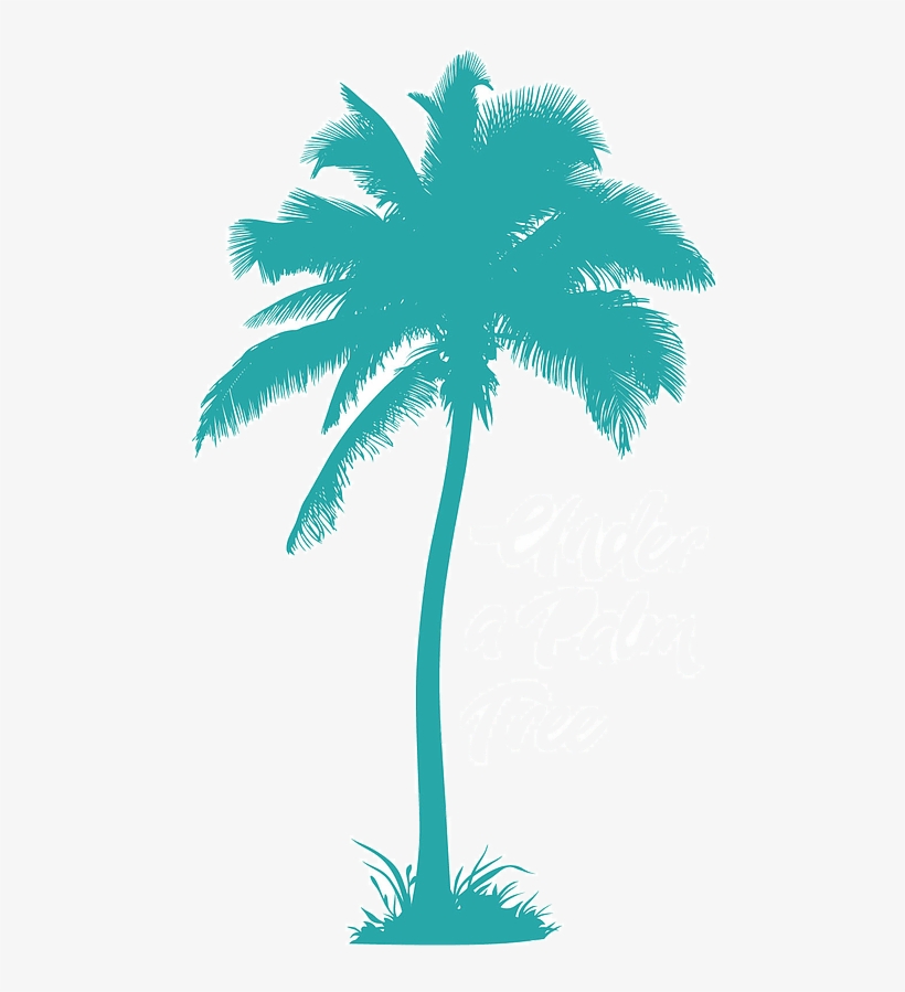Under A Palm Tree Fashion Travel Photographer - Attalea Speciosa, transparent png #8163528