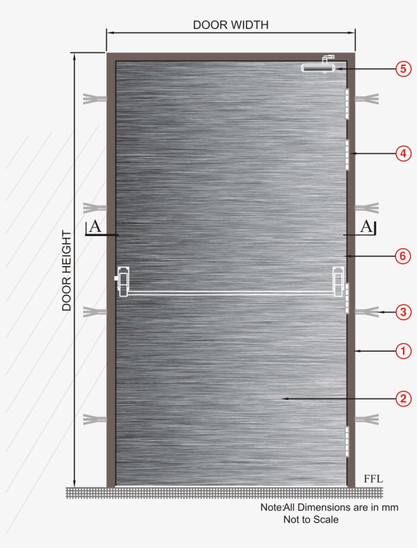 Technical Details - Door, transparent png #8163696