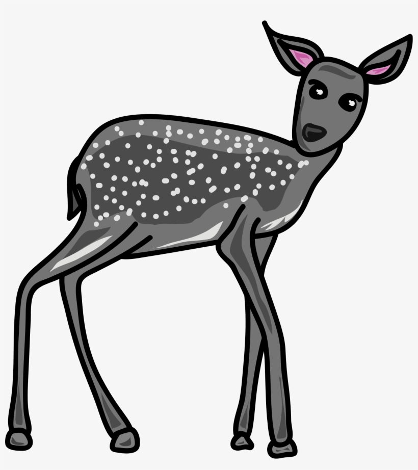 This Free Icons Png Design Of Deer Grey, transparent png #8163836