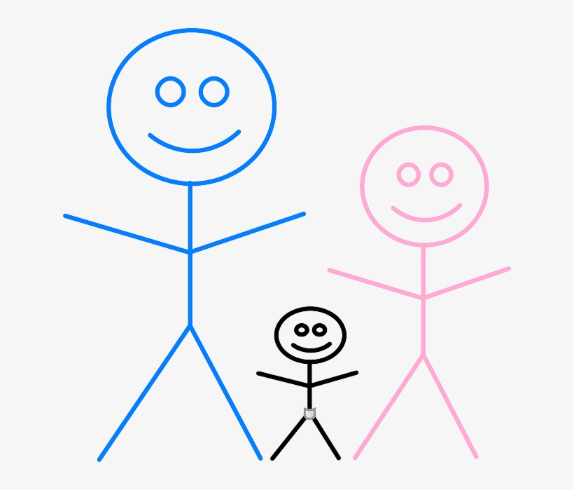 Stick Figure Family Png, transparent png #8164060