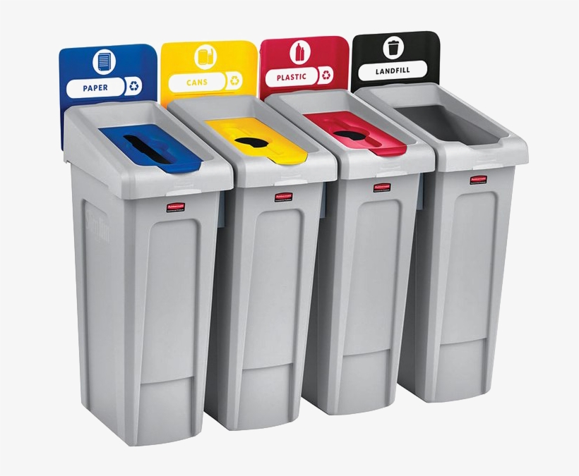Recycle Bin Png Transparent Image - Slim Jim Recycling Station, transparent png #8164295