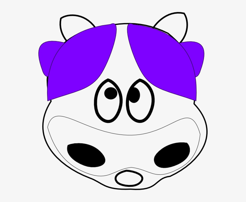 Cow Face Clip Art, transparent png #8164545