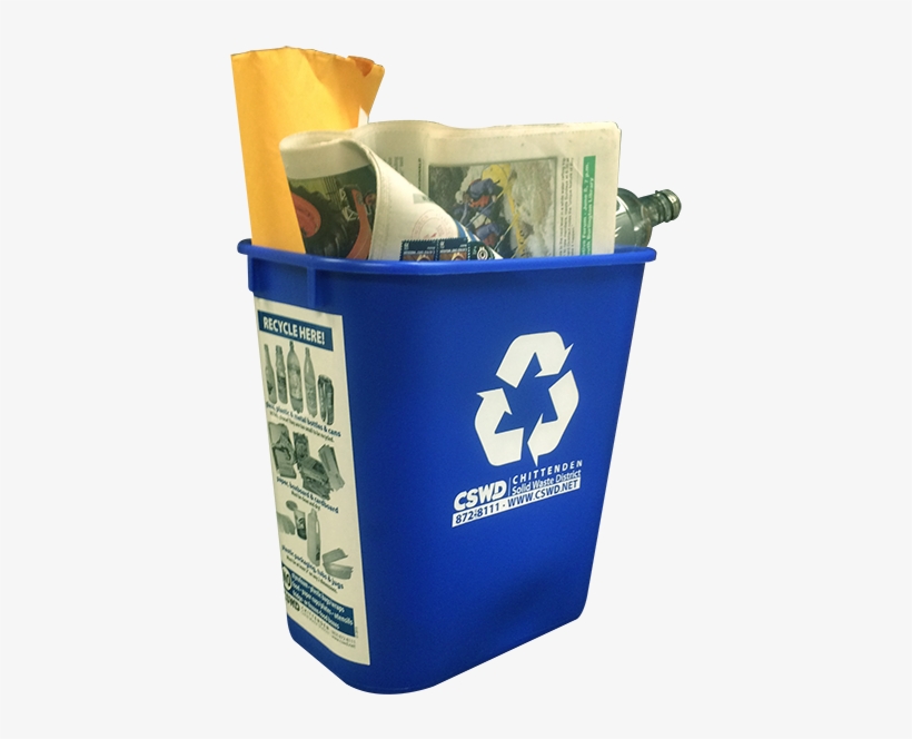 Deskside Recycling Bin - Box, transparent png #8164864