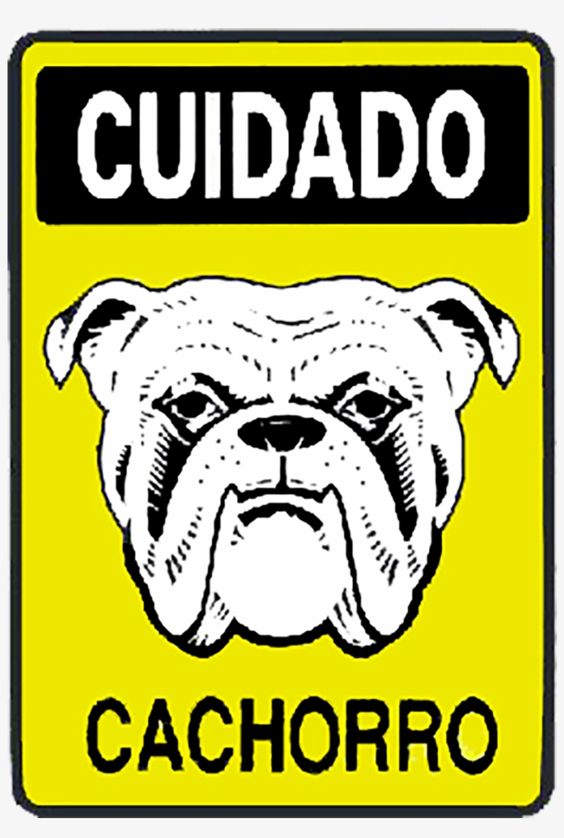 Placa Em Ps Sinal/adv - Red Dog, transparent png #8165028