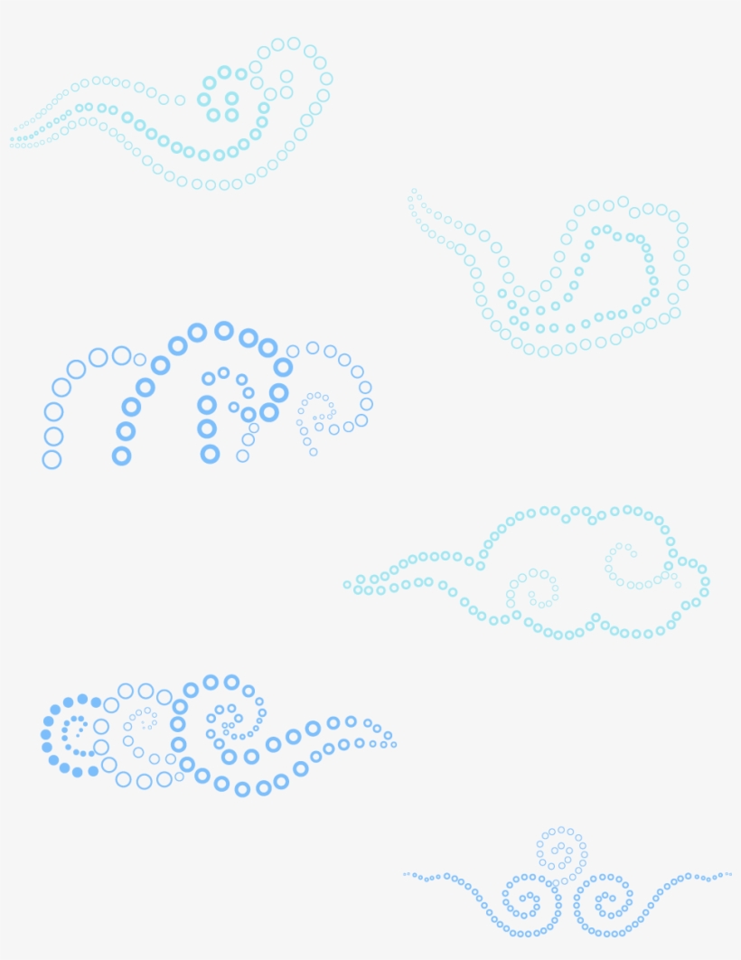 Spray Shading Simplicity Blue Png And Vector Image - Motif, transparent png #8165229