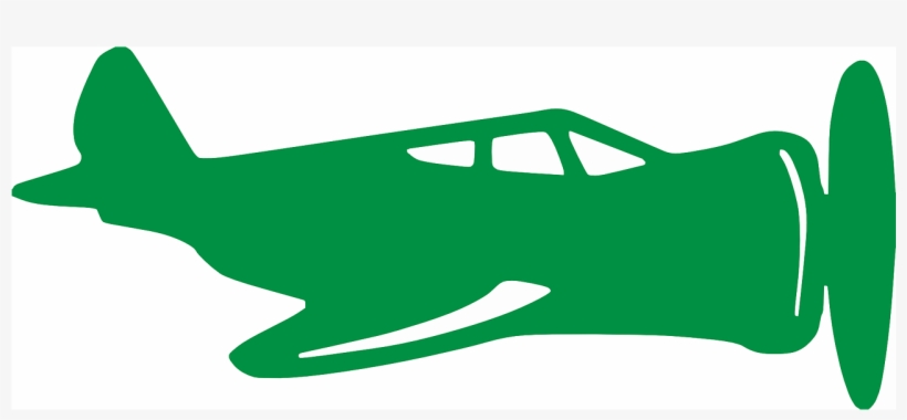 Vector Graphics,free Pictures - Airplane Clip Art Green, transparent png #8165460