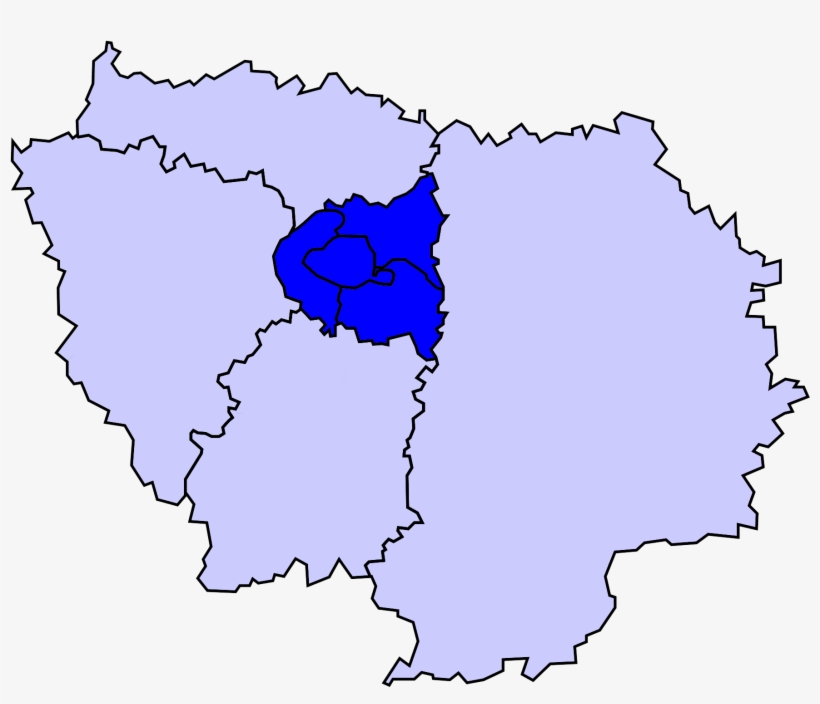 Préfecture De Police De Paris - Map, transparent png #8165648