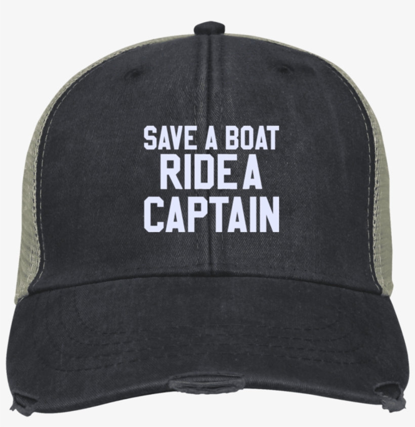 Save A Boat Ride A Captain Hat - Baseball Cap, transparent png #8165965