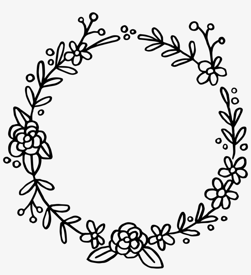 Black Wreath 1 - Isn T She Lovely Svg, transparent png #8166057