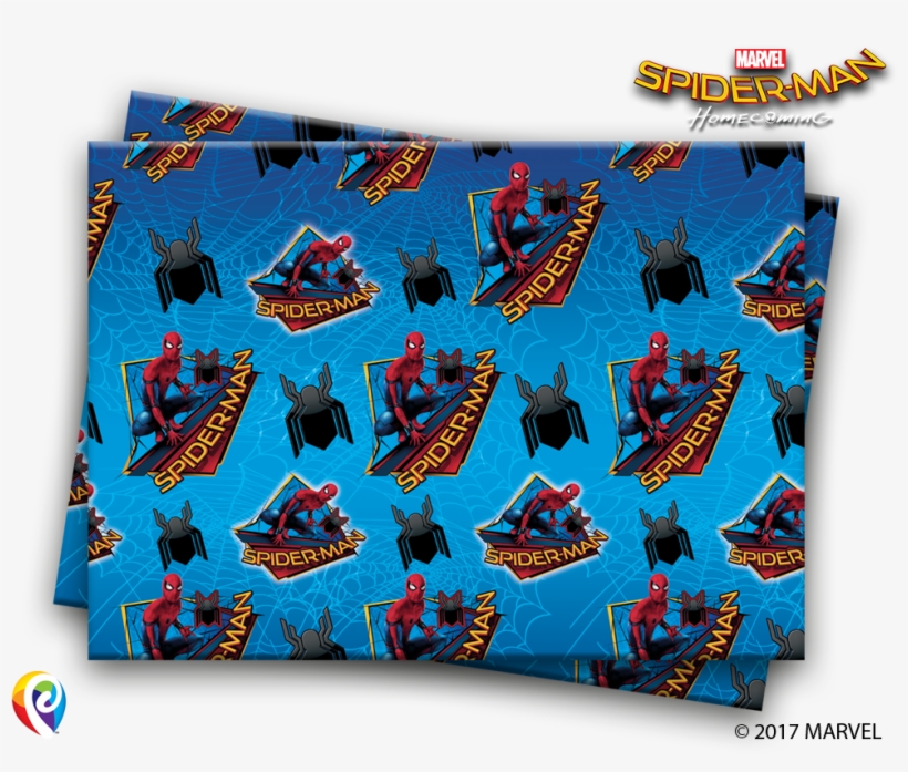 Marvel Spider Man Homecoming Plastic Tablecover, transparent png #8166224