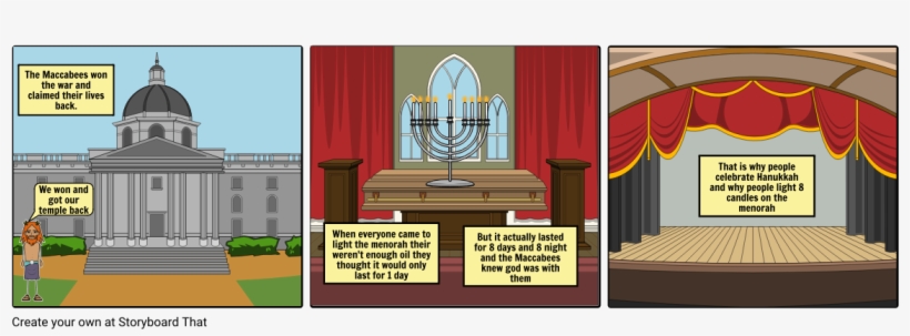 Finishing Bit Of Hanukkah - Stage, transparent png #8166742