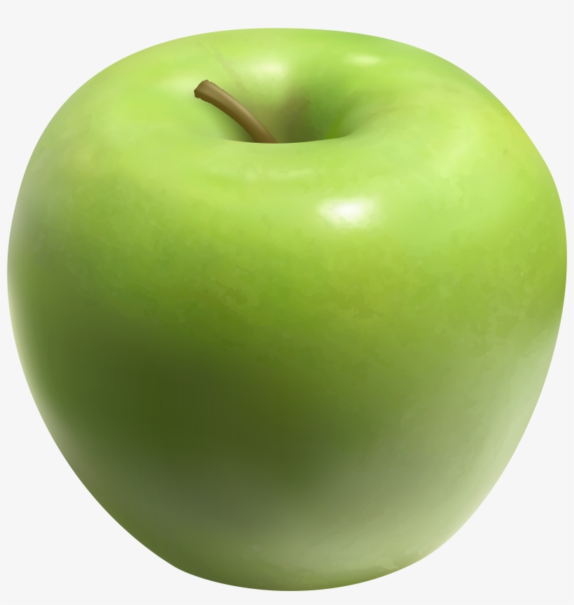 Green Apple Clip Art Image, transparent png #8166959