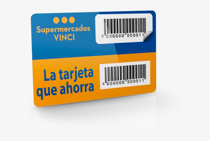 Tarjeta De Pvc Con Codigo De Barras Etiqueta Removible - Label, transparent png #8167116