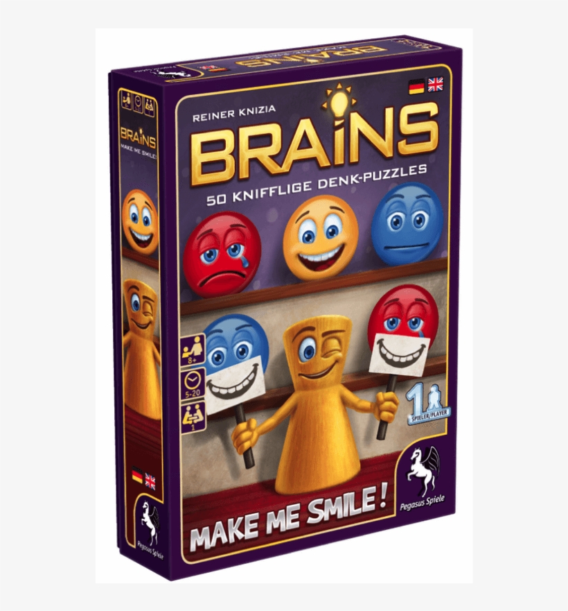 Make Me Smile - Brains Knizia, transparent png #8167118
