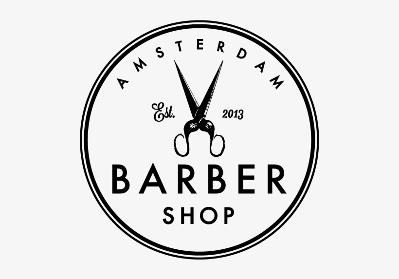 Amsterdam Barber Shop, Logo By Www - Barber, transparent png #8167165