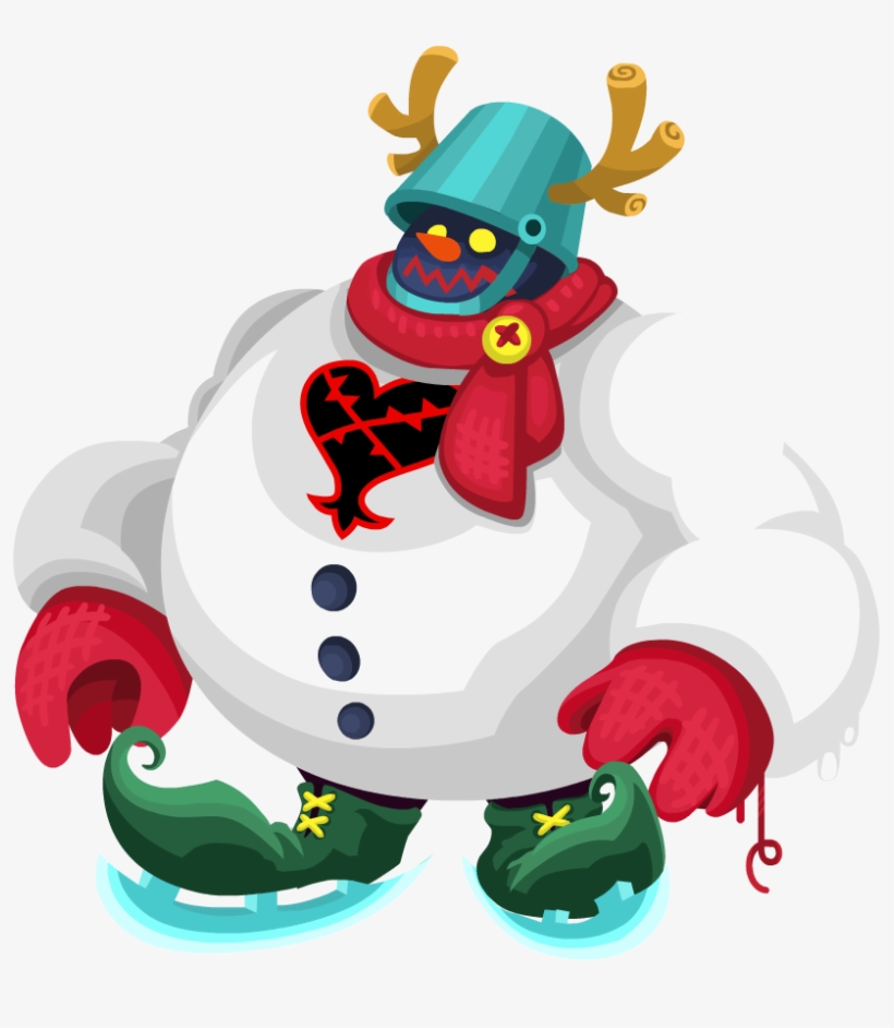 Kingdom Hearts Wiki Β - Snowman, transparent png #8168066