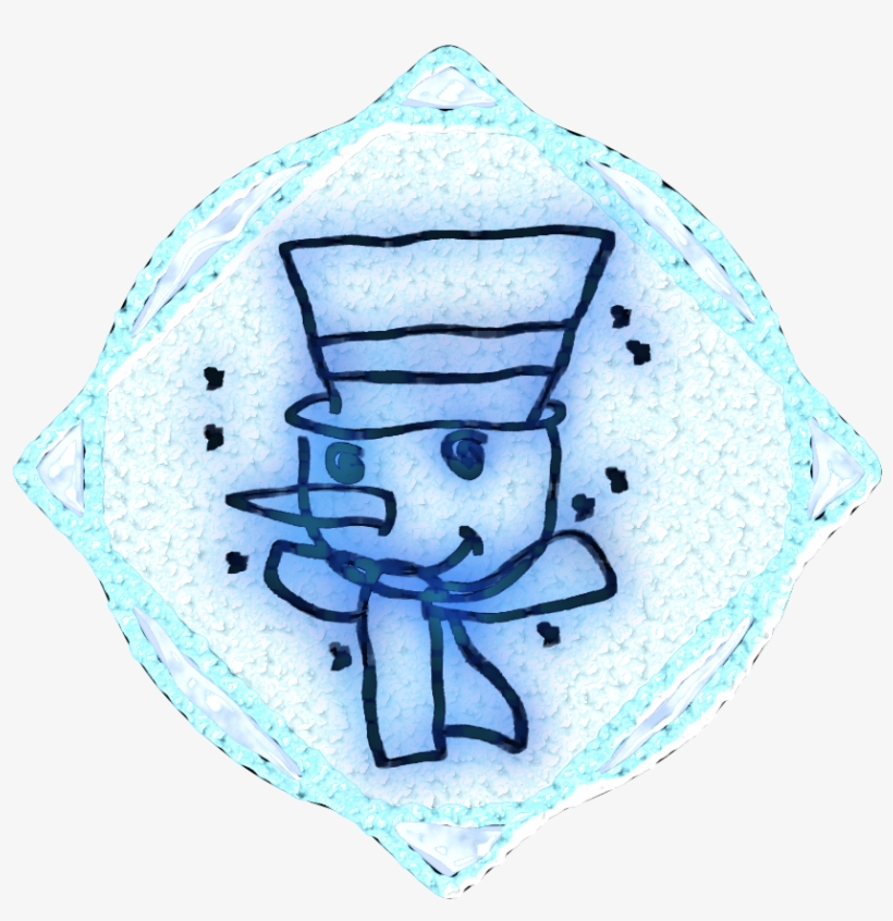 Snowman Medal - Drawing, transparent png #8168456