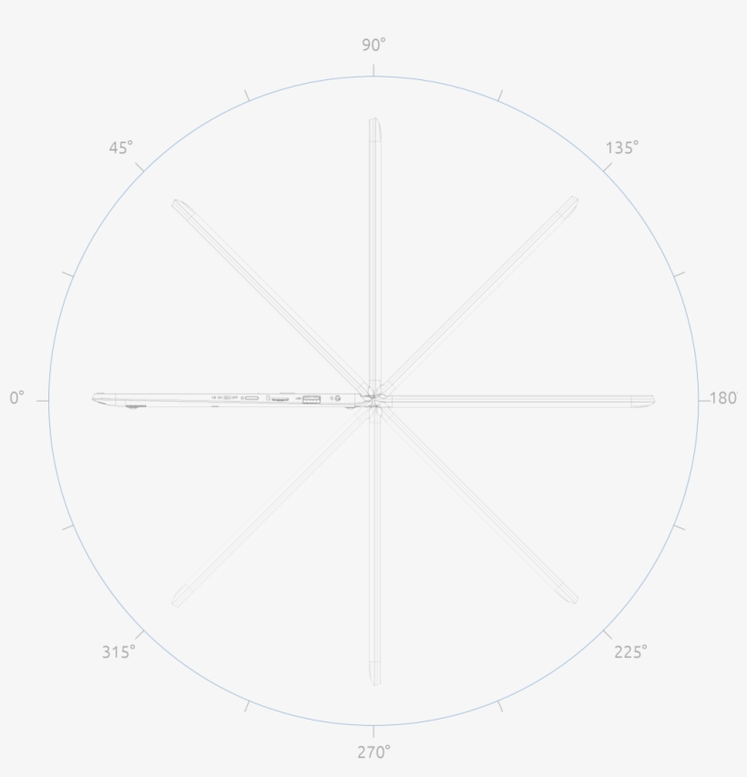 Your Notebook Proline Can Unfold 360°, Which Means - Circle, transparent png #8168541