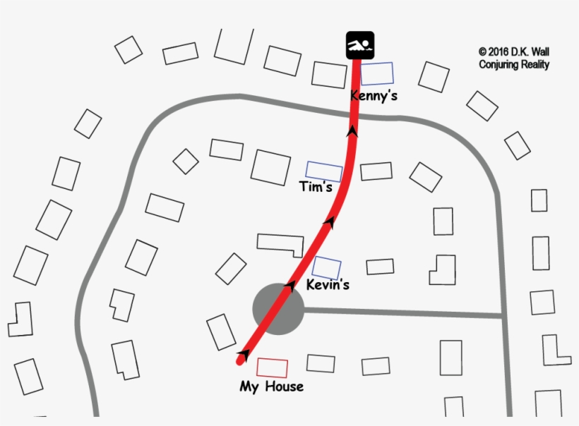 We Had Many Sledding Routes, Which Essentially Mirrored - Diagram, transparent png #8168611