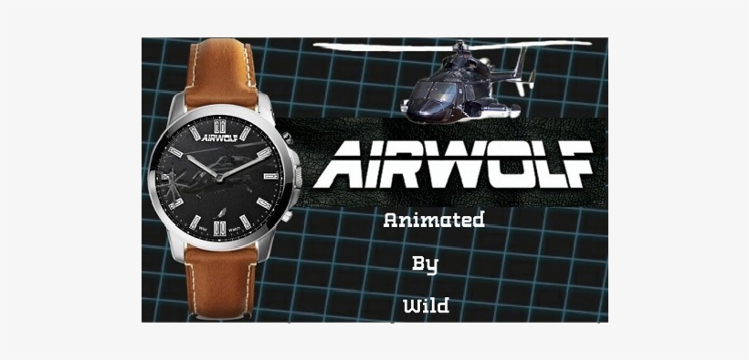 Airwolf Watch Face - Analog Watch, transparent png #8168718