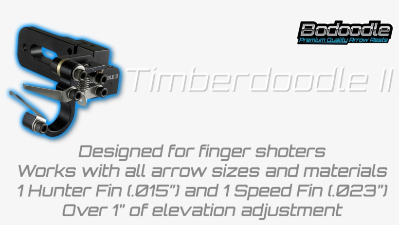 Meet The Bodoodle Family Of Arrow Rests - Bodoodle Timberdoodle 2, transparent png #8168751
