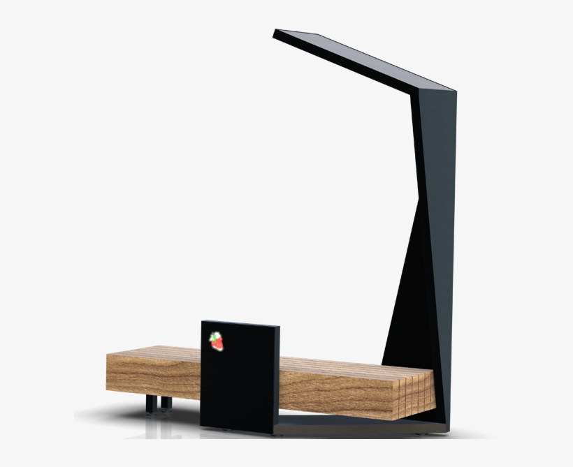 Strawberry Smart Bench - Plywood, transparent png #8169306