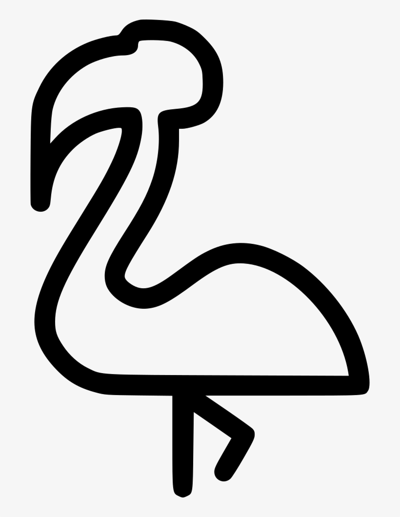Png File Svg - Flamingo Line Png, transparent png #8169558