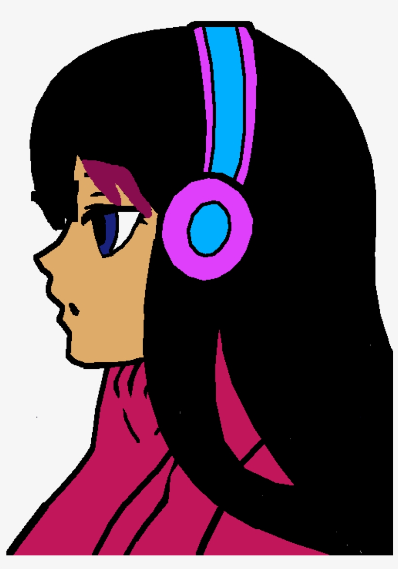 Girl Drawing But Better Than The Other One I Did - Anime Girl Base, transparent png #8169662