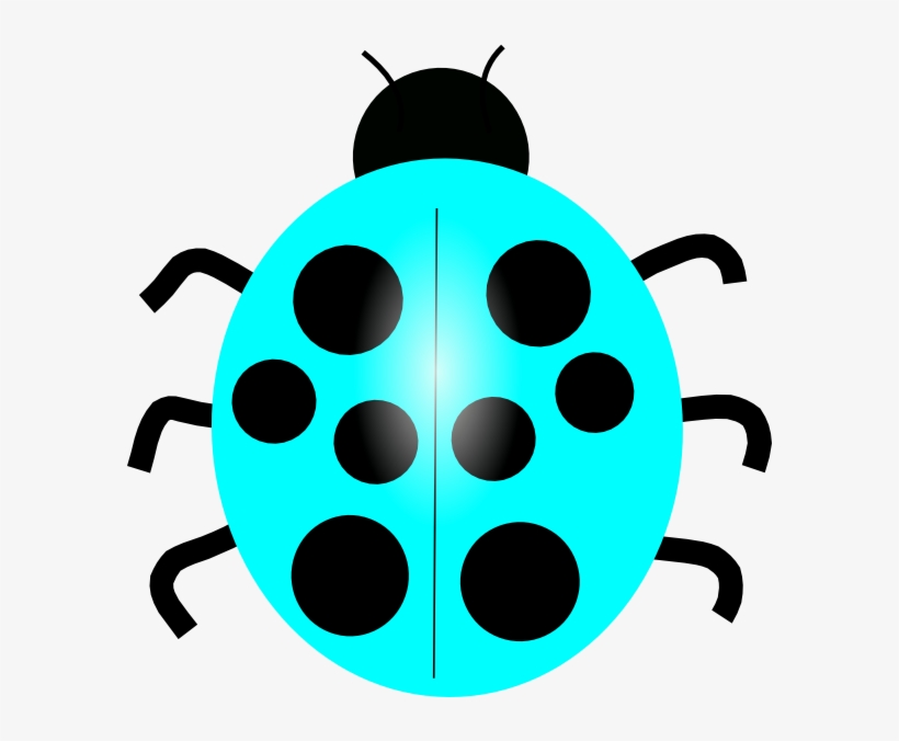 How To Set Use Light Blue Ladybug Svg Vector, transparent png #8169822