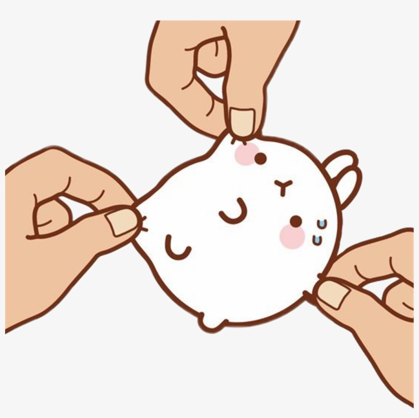 Molang Sticker, transparent png #8169896