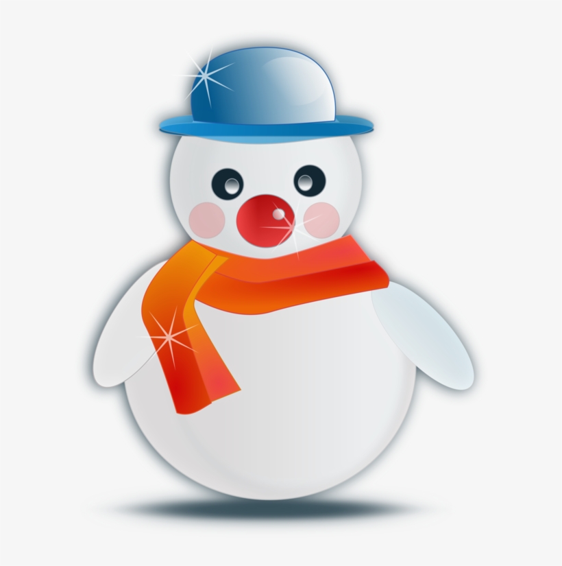 The Snowman Computer Icons Download - Cartoon Snow Man Png, transparent png #8171184