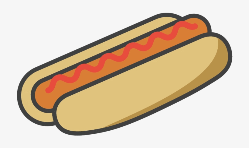 Hot Dog With Ketchup Shirt, transparent png #8171219