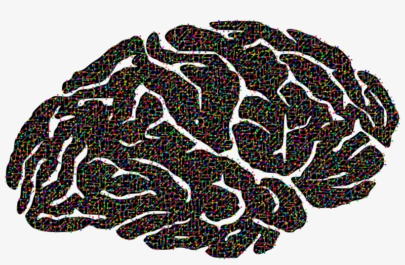 This Free Icons Png Design Of Prismatic Molecular Brain, transparent png #8172067