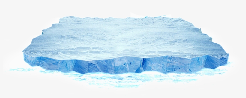 Water Surface Floating Ice Transparent - Iceberg, transparent png #8172283