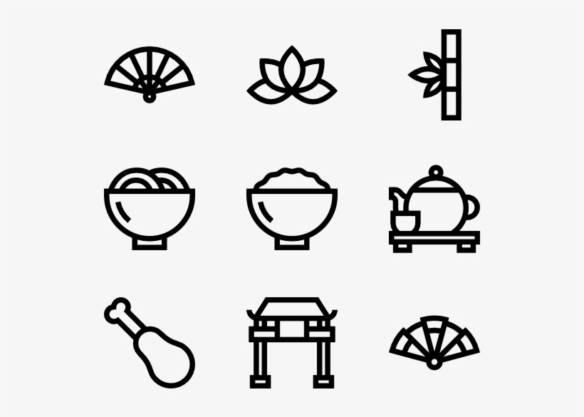 China - Chair Icon, transparent png #8172353